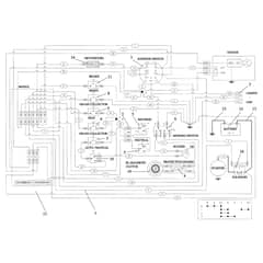 EF 124/22 HP - 2019 - Efco Ride On Mower Electrical Parts Diagram