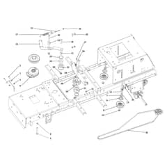 EF 124/24 KH (K2400AVD V-Twin) - 2016 - Efco Ride On Mower Clutch Diagram