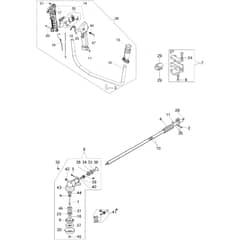 EF 4300 VER.2016 (EURO 2) -  - Efco Brushcutter Transmission Diagram