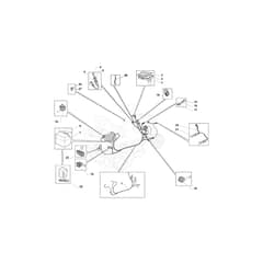 EF 84/14.5 K H - 2017 - Efco Ride On Mower Electrical Parts Diagram
