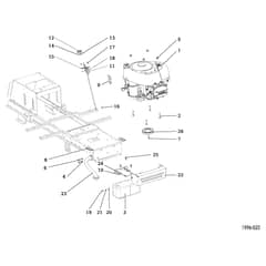 EF 92/13H - 2017 - Efco Ride On Mower Engine Diagram