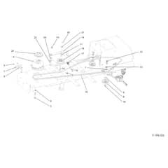 EF 92/13H - 2023 - Efco Ride On Mower Clutch pulley Diagram