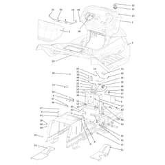 EF 92/13H - 2023 - Efco Ride On Mower Dashboard Diagram