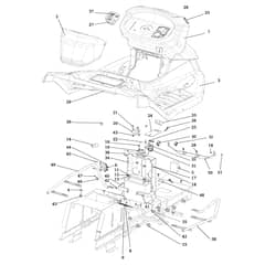 EF 92/24 KH (K2400AVD TWIN) - 2016 - Efco Ride On Mower Dashboard Diagram