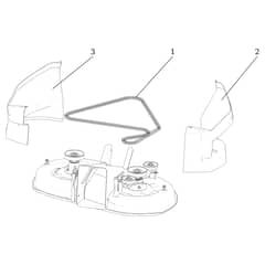 EF 92/24 KH (K2400AVD TWIN) - 2021 - Efco Ride On Mower Mowing deck 02 Diagram