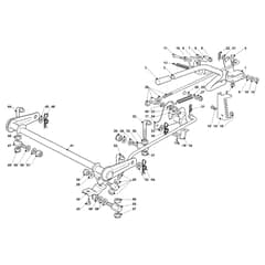 EF 93/16.5 K - 2019 - Efco Ride On Mower Cutting Plate Lifting Diagram