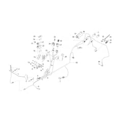 EF 95/16 K - 2023 - Efco Ride On Mower Electrical Parts Diagram