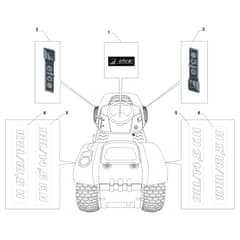 EF 98L/14.5 K H - 2020 - Efco Ride On Mower Optionl on request Diagram