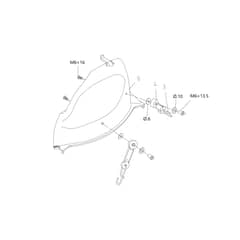EF 99L/14.5 K - 2024 - Efco Ride On Mower Mulching Kit Diagram