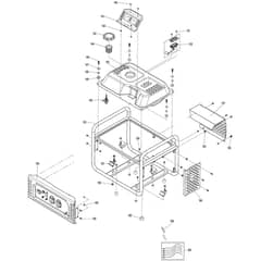 Makita EG2250A - Petrol Generator - Power Tool 08 Diagram