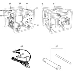 Makita EG321A - Generator - Power Tool 11 Diagram