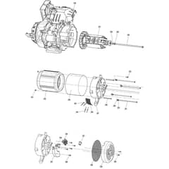 Makita EG4550A - Petrol Generator - Power Tool 08 Diagram