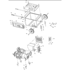 Makita EG6050A - Petrol Generator - Power Tool 06 Diagram