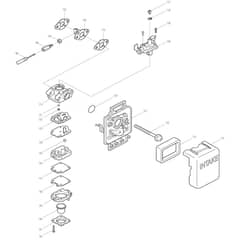 Makita EH561 - Engine Hedge Trimmer - Power Tool 03 Diagram