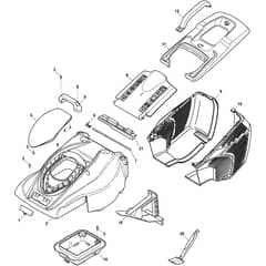EL 340 - 2015-2016 - 294340063/15 - Castel Garden Rotary Mower Deck Diagram