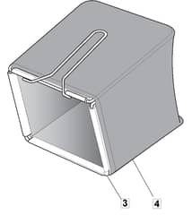 EL 35 - 2008 - 297353653/BQ - Mountfield Rotary Mower Grass Bag Diagram