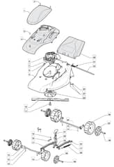 EL 390 R - 2009 - 297591763/BQ - Mountfield Rotary Mower Blade Diagram