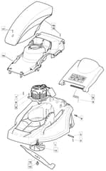 EL 4100 - 2009-2011 - 294411663/MI8 - Mountfield Rotary Mower Blade Diagram