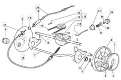 EL 46 PD - 2008-2009 - 294485063/UM8 - Mountfield Rotary Mower Transmission Diagram