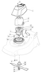 EL 46 R HP - 2006-2007 - 294480673/MOR - Mountfield Rotary Mower Blade Diagram