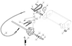 EL 46R PD - 2008 - 294485763/UM8 - Mountfield Rotary Mower Transmission Diagram
