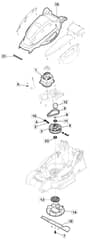 ELECTRESS 38 - 2022 - 291380063/M22 - Mountfield Rotary Mower Blade Diagram