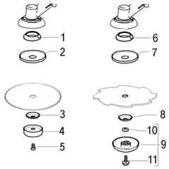 McCulloch ELITE 2 010 L - 2007-02 - Cutting Equipment (2) Parts Diagram