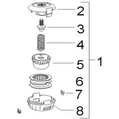 McCulloch ELITE 2 210 L - 2007-03 - Cutting Equipment (2) Parts Diagram