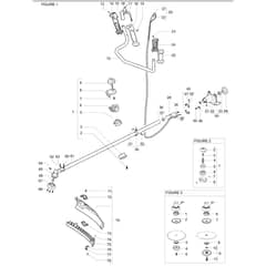 McCulloch ELITE 2 510 BT - 2009-10 - Shaft & Handle Parts Diagram