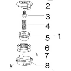 McCulloch Elite 2 710 L - 2007-03 - Cutting Equipment (2) Parts Diagram