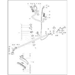 McCulloch Elite 2 710 L - 2007-03 - Shaft & Handle Parts Diagram