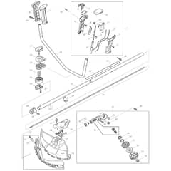 Makita EM2650UH - Petrol Brush Cutter - Power Tool 01 Diagram