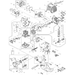 Makita EM2651LH - Petrol Brush Cutter - Power Tool 03 Diagram