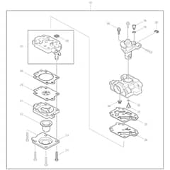 Makita EM2651UH - Petrol Brush Cutter - Power Tool 03 Diagram