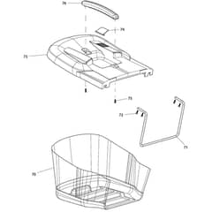 Makita EM330 - 330mm Lawn Mower - Power Tool 03 Diagram