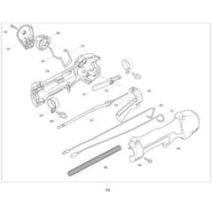 Makita EM4350LH - Petrol Brushcutter - Power Tool 02 Diagram