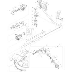 Makita EM4350UH - Petrol Brushcutter - Power Tool 01 Diagram