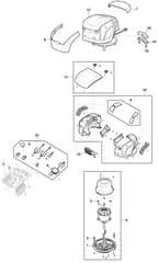 EMPRESS 41 Li - 2021 - 2L0432803/M21 - Mountfield Rotary Mower Motor Diagram