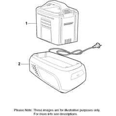 EMPRESS 51 Li Kit - 2022 - 2L0536803/M22 - Mountfield Rotary Mower Battery Diagram
