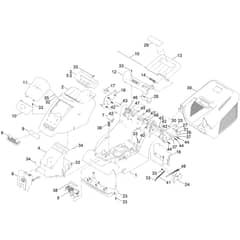 Toro eMulticycler eL43VST 43cm - 21844 (321000001 - 321999999) Frame