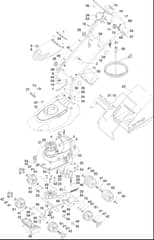 Hayter Envoy 36 - 100J (315000001 - 316000100) - Mainframe Assembly