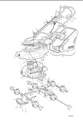 Hayter Envoy 36 - 100A (100A001001 - 100A008006) - Mainframe Assembly