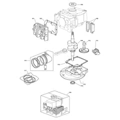 EP 414-G - 2011-2012 - 297411046/11 - Castel Garden Rotary Mower Engine - ST. SV/M150 Diagram