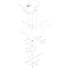 Toro eProline Heavy-Duty 53cm - 22276 (400000000 - 415199999) Motor Module and Blade