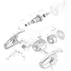 Makita ES174TLC - Electric Chain Saw - Power Tool 01 Diagram