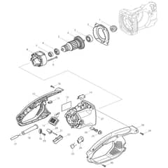 Makita ES-2135A - Chain Saw 350mm - Power Tool 01 Diagram