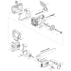 Makita ES-2135A - Chain Saw 350mm - Power Tool 02 Diagram