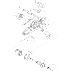 Makita ES-39TLC - Electric Chain Saw - Power Tool 01 Diagram