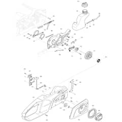Makita ES-39TLC - Electric Chain Saw - Power Tool 02 Diagram