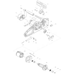 Makita ES-43TLC - Electric Chain Saw - Power Tool 01 Diagram